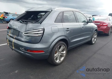 2015 Audi Q3 2.0T Premium Plus z USA, uszkodzony, nr VIN WA1GFCFS6FR005564